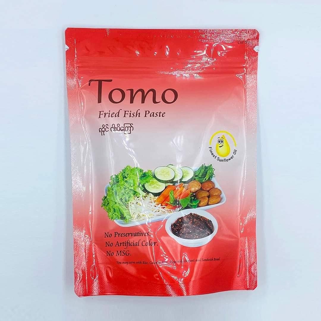TOMO ရခိုင်ငါးပိကြော်အထုပ်ကြီး