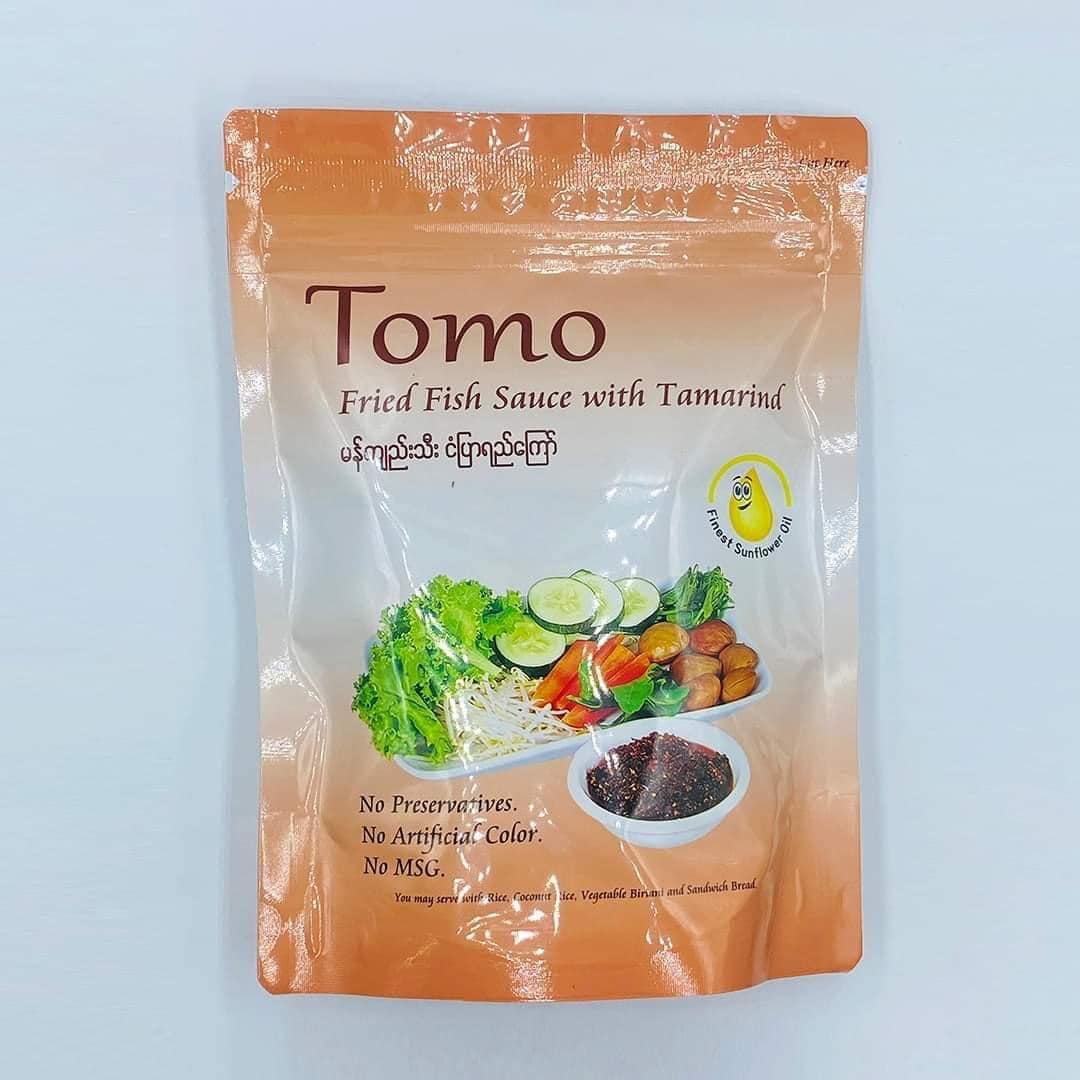 TOMO မကျည်းသီးငပိကြော် အထုပ်ကြီး