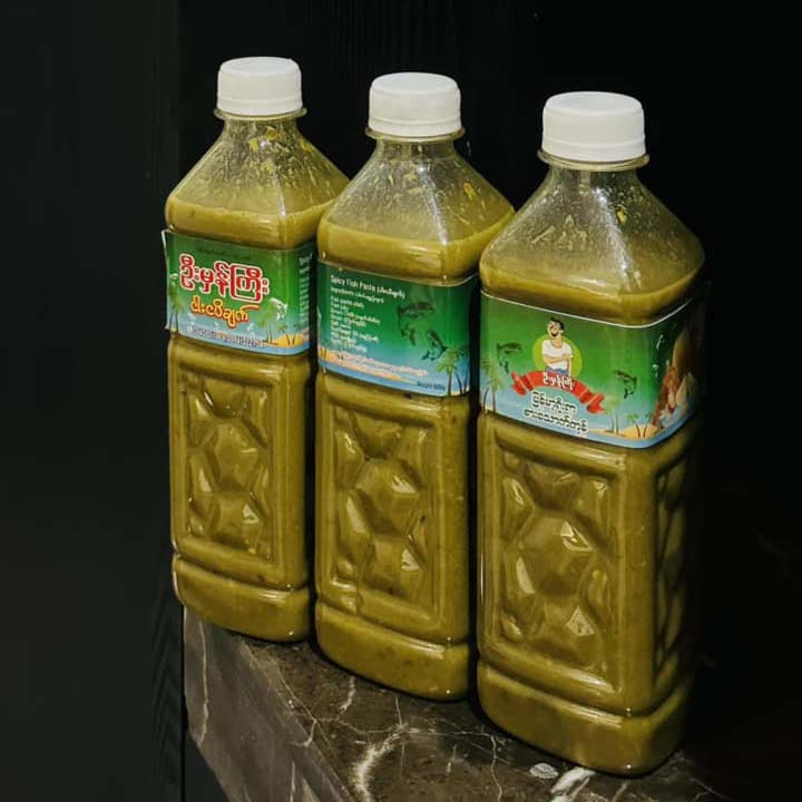 ဦးမှန်ကြီး ငါးငပိချက် (အသင့်စား) 500g